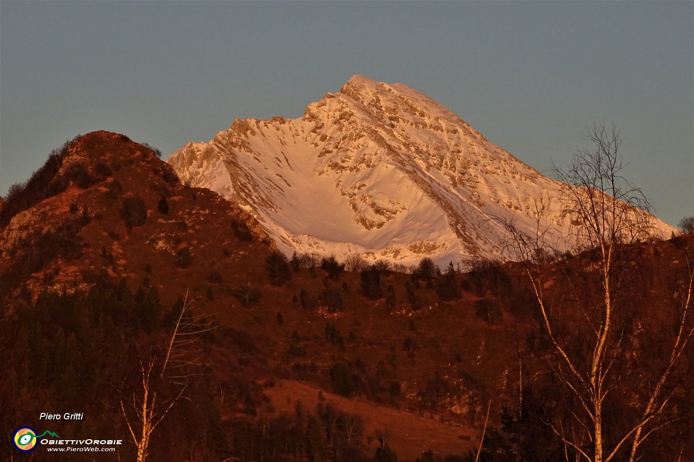 83 Monte Castello e Pizzo Arera al tramonto.JPG